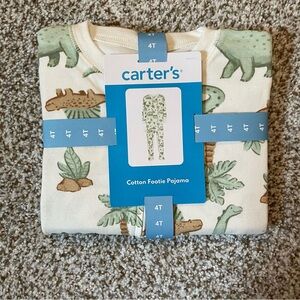 Carter’s Toddler Footie Pajamas - Size 4T